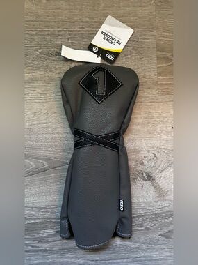 💙NWT IZZO DRIVER HEAD COVER GRAY+BLACK